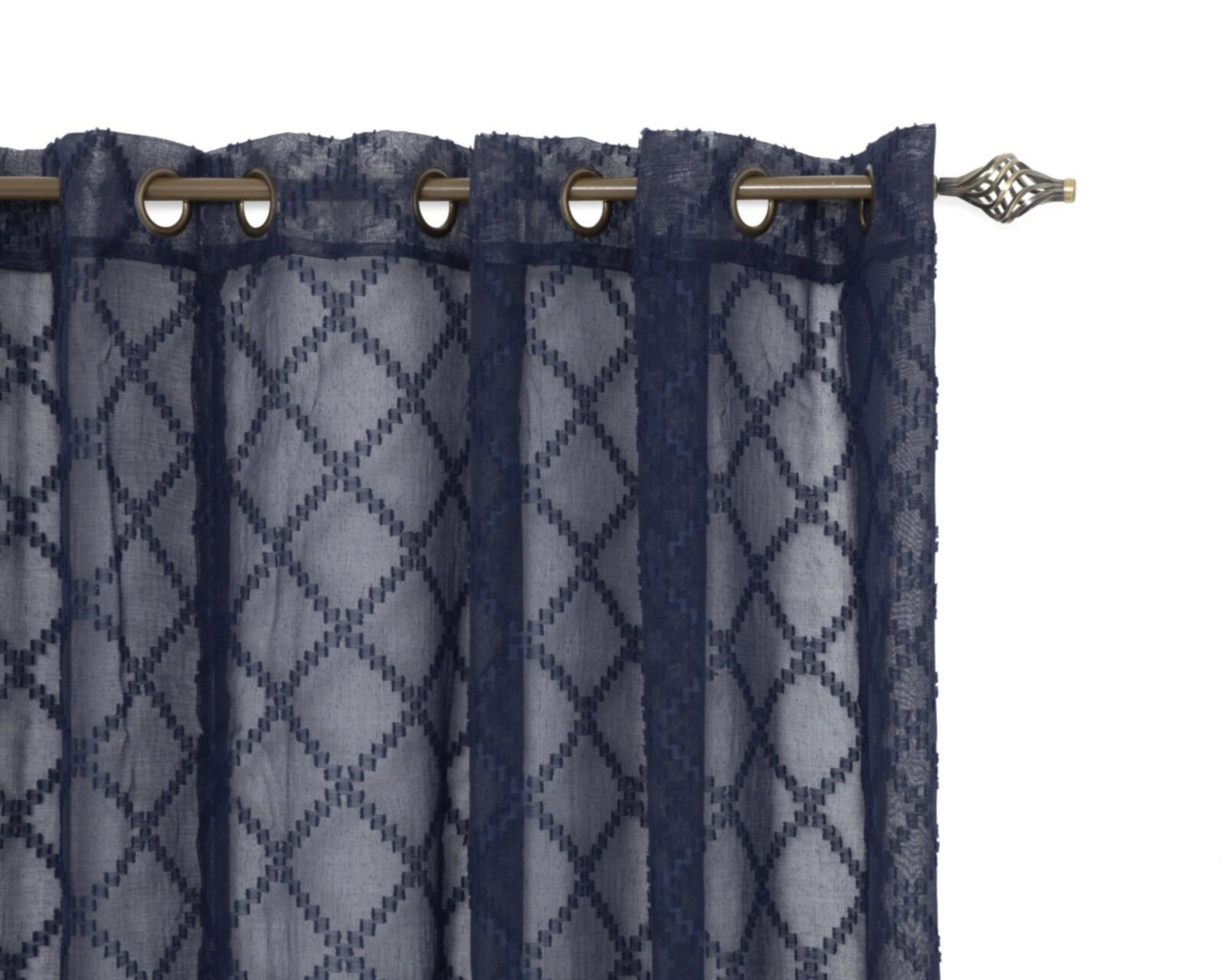Foto 4 pulgar | Cortinas Joel 140 x 225 cm Azul