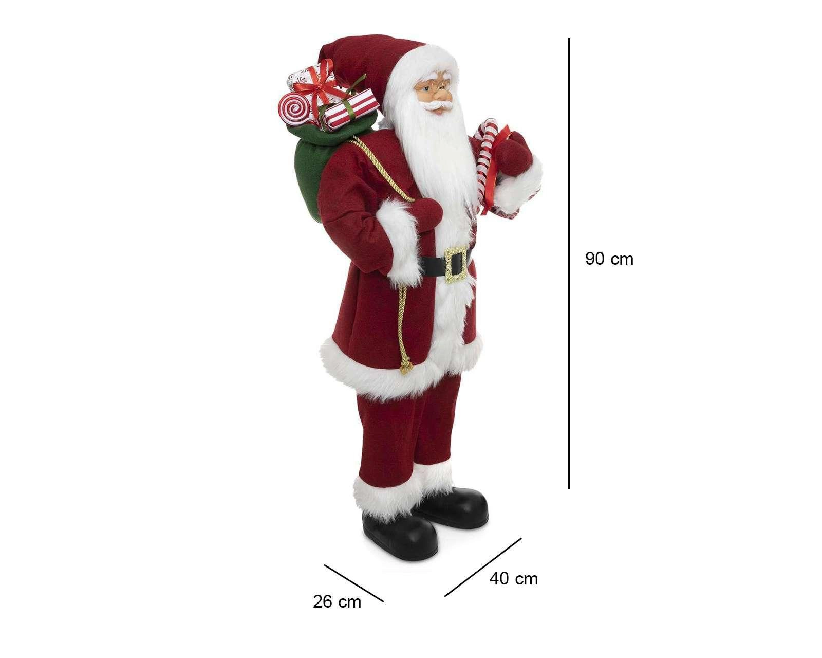 Foto 6 pulgar | Figura Decorativa Santa Gifts 1 Pieza