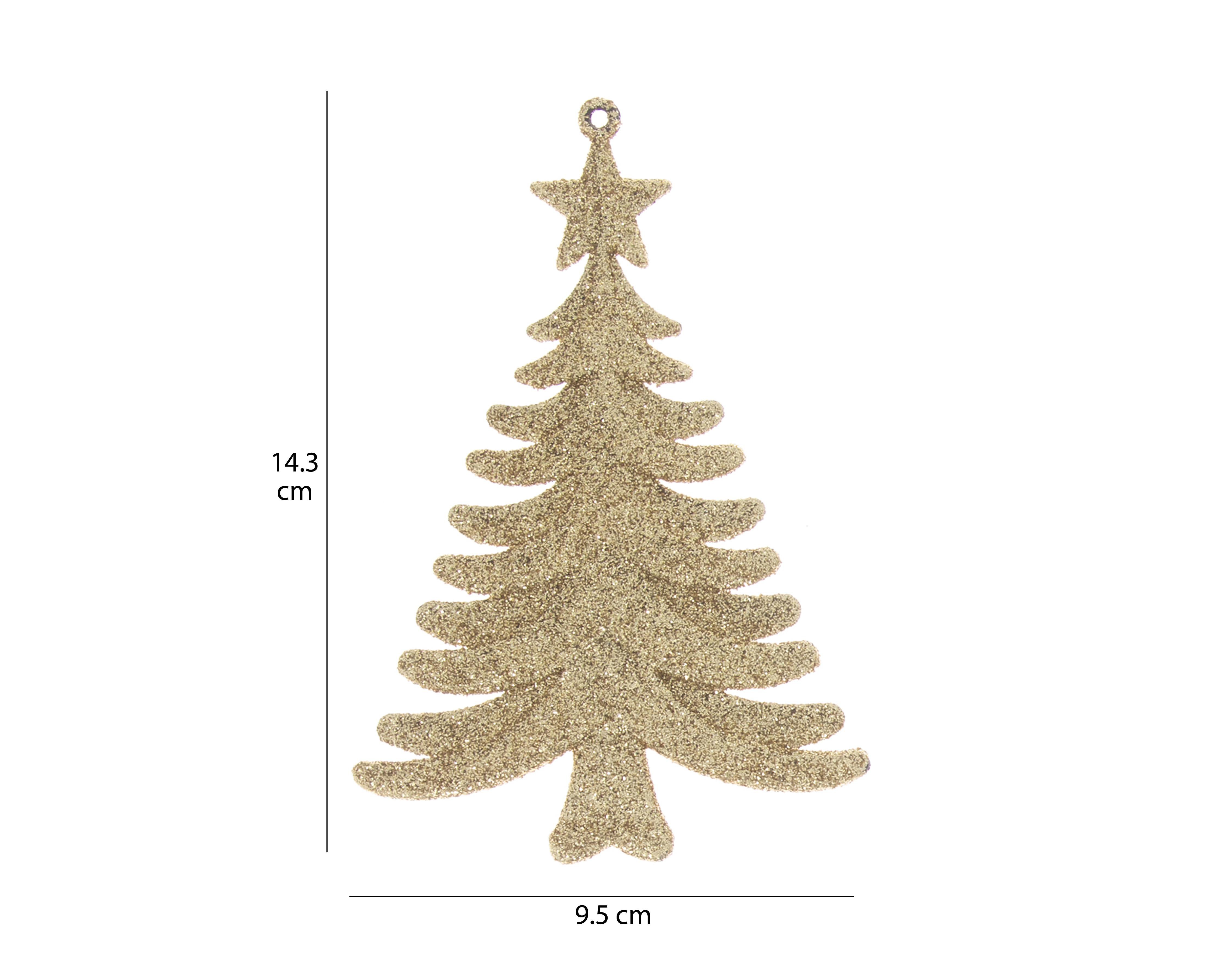 Foto 5 pulgar | Figuras Navideñas para Árbol 6 Piezas