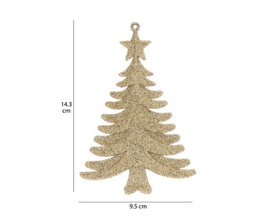 Foto 4 | Figuras Navideñas para Árbol 6 Piezas