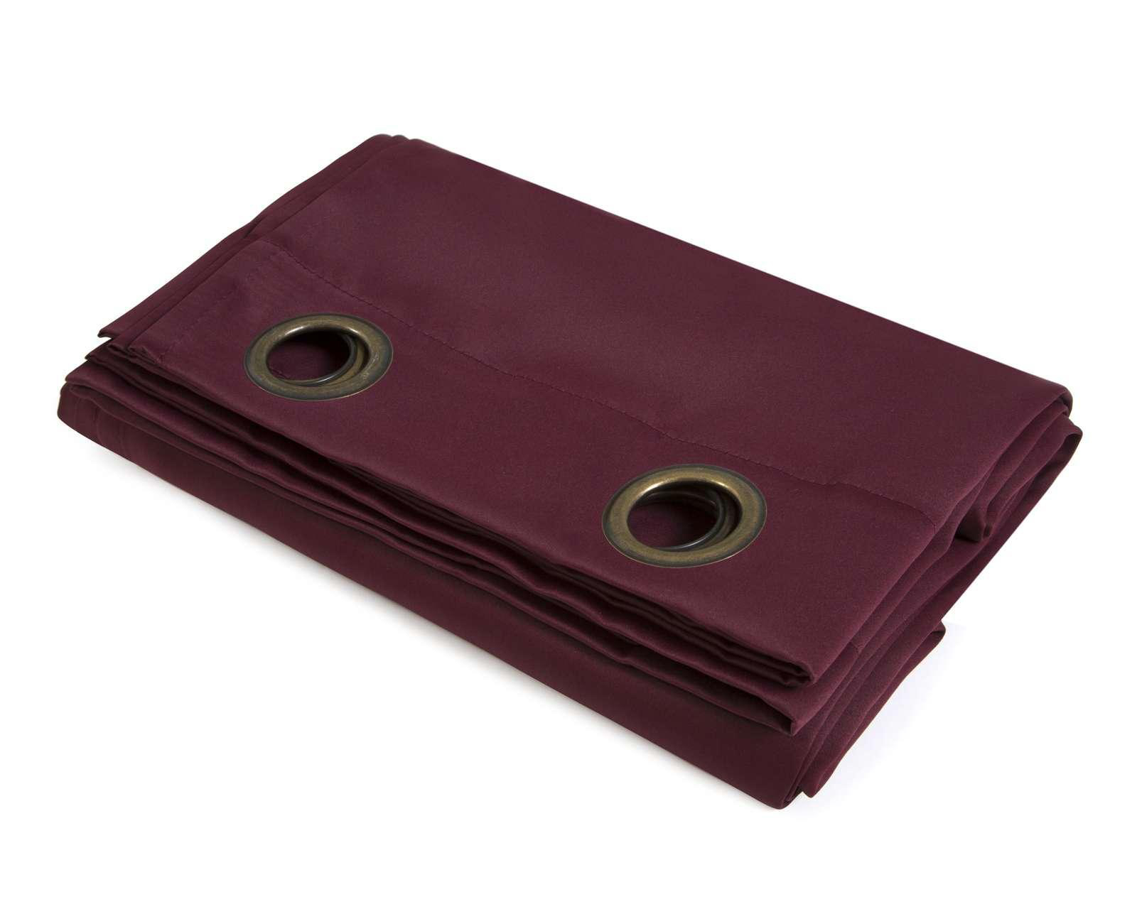 Foto 4 pulgar | Cortinas Cort5 140 x 225 cm Tinto