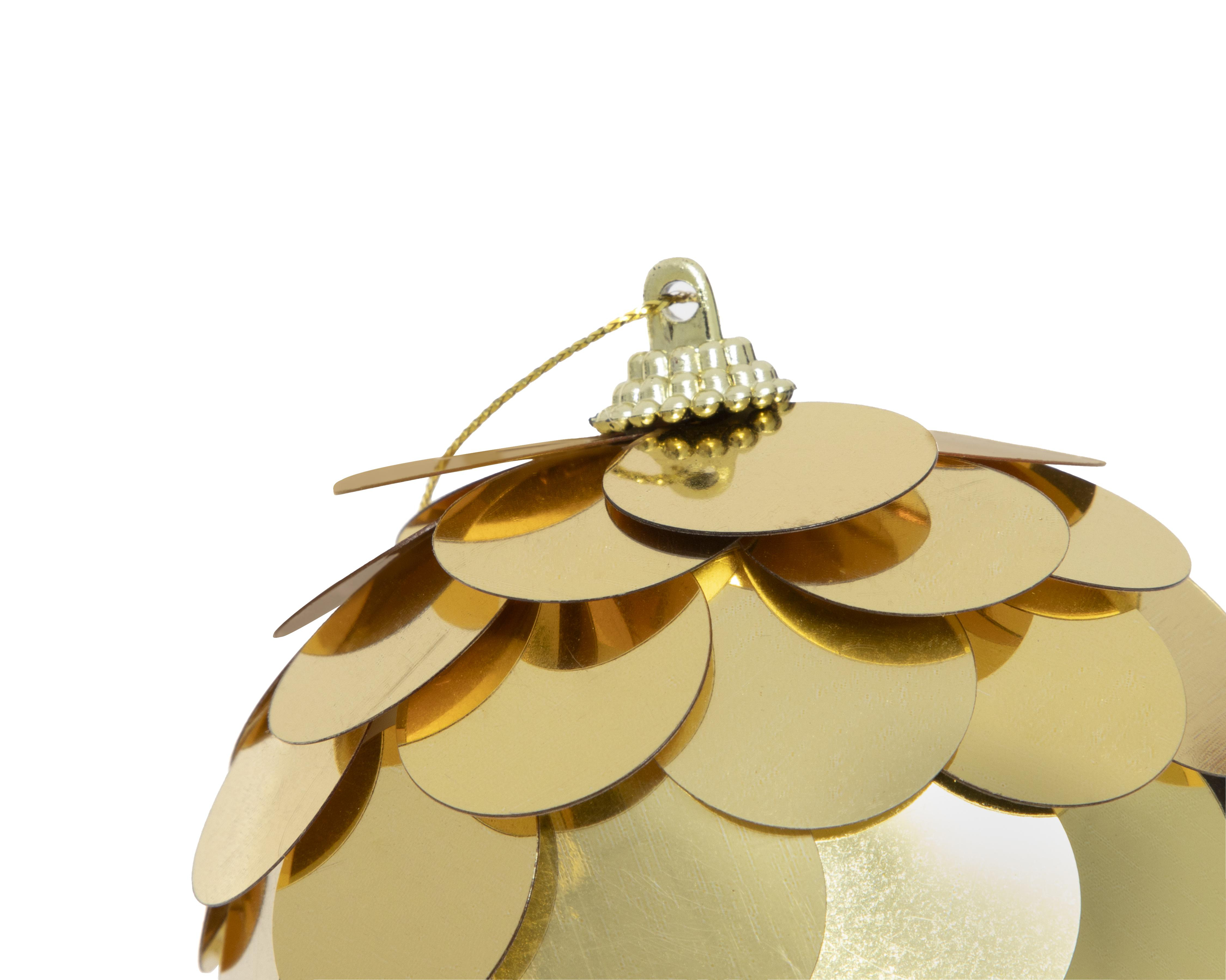 Foto 4 | Esferas Navideñas Escamitas 3 Piezas