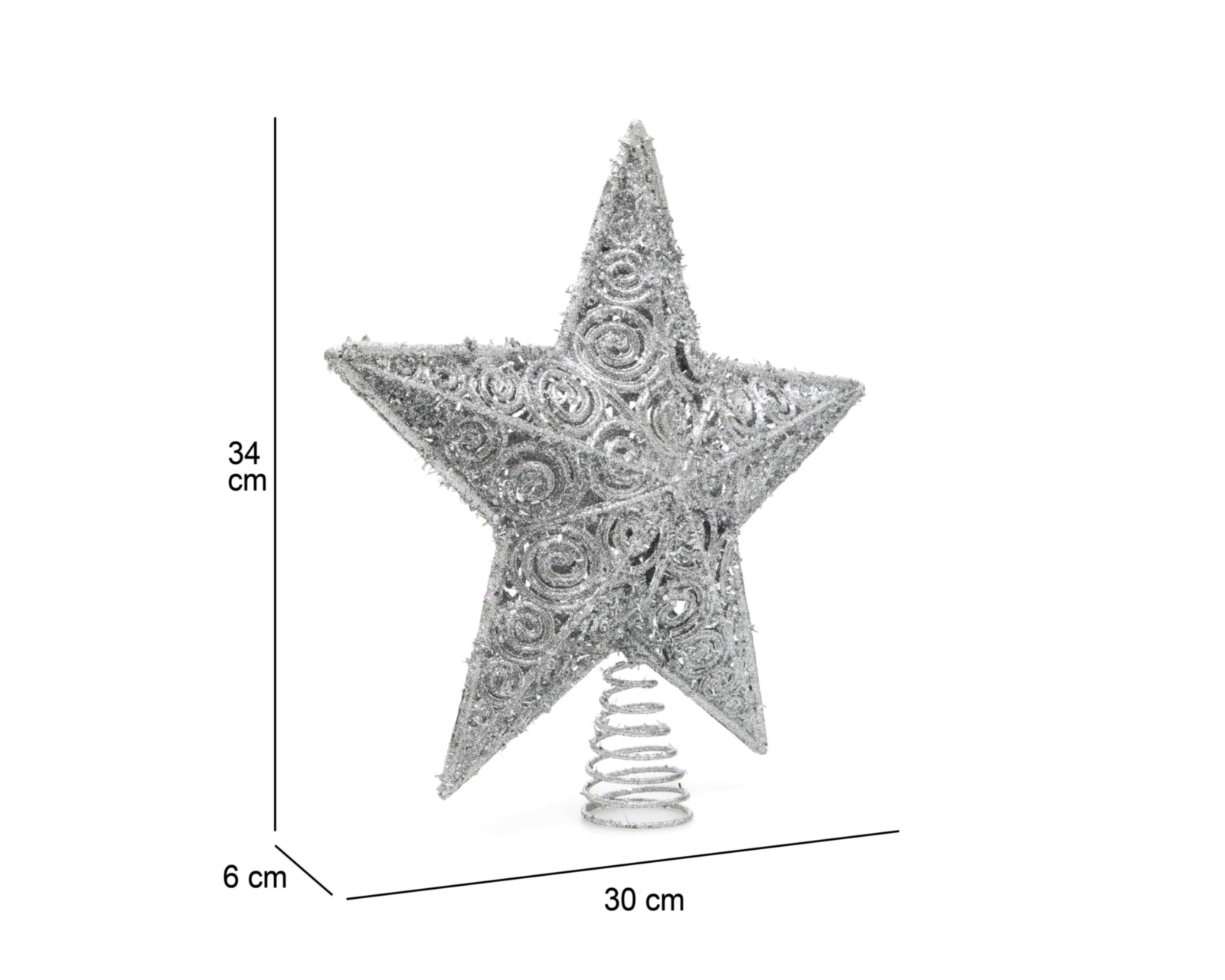 Foto 4 | Estrella para Árbol de Navidad Estrellita 3