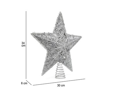Foto 4 | Estrella para Árbol de Navidad Estrellita 3