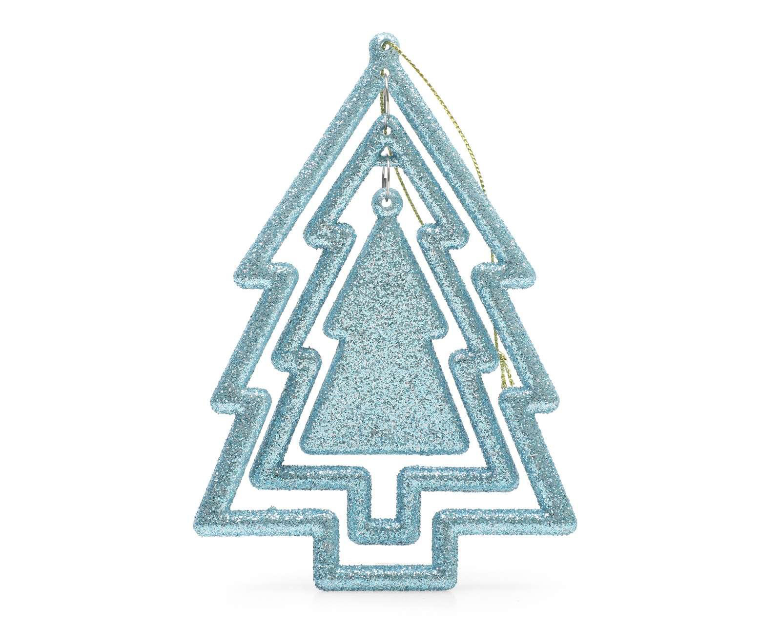 Foto 3 pulgar | Colgantes Navideños Pine (3 piezas)
