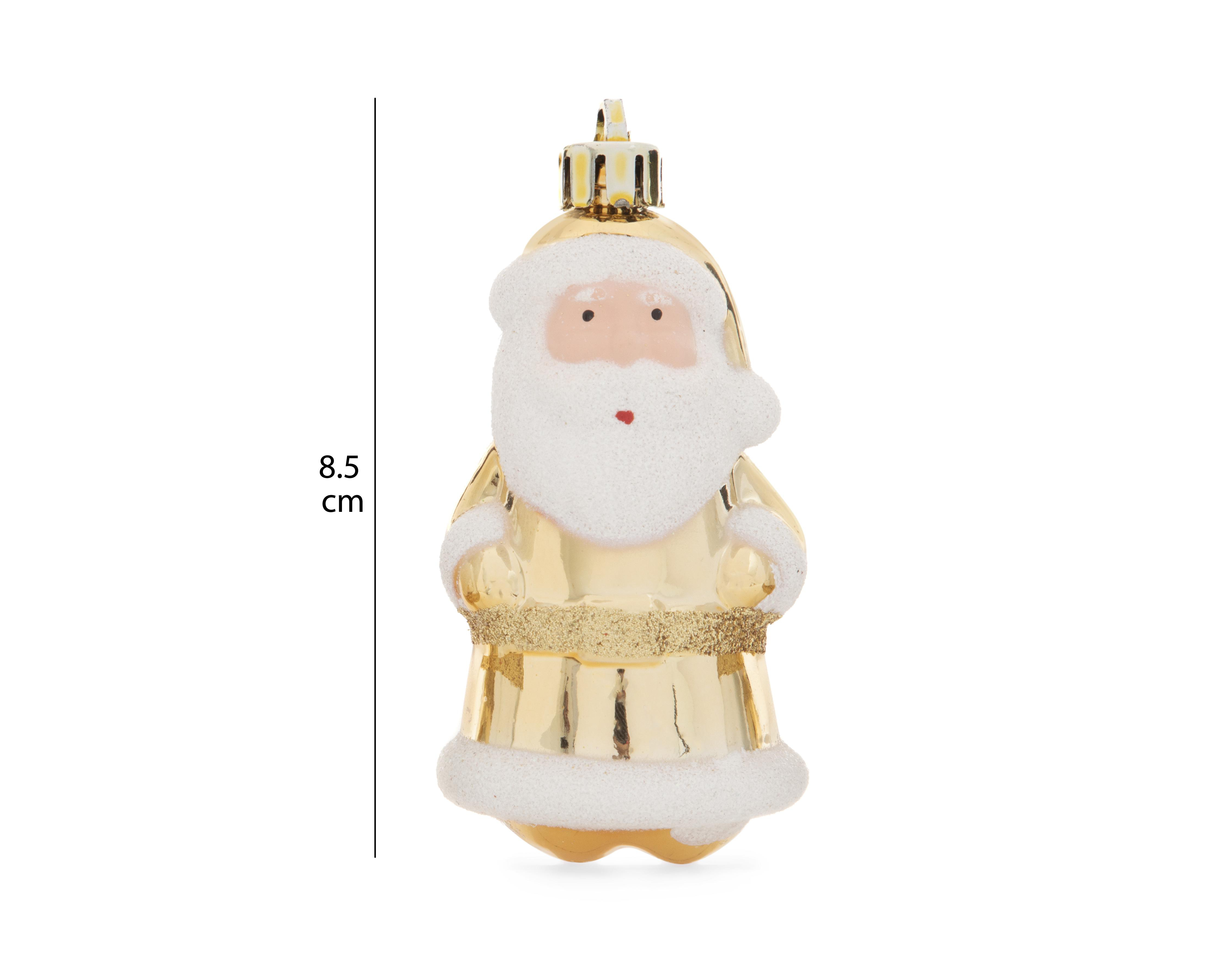 Foto 5 | Esferas Navideñas Santitas 4 Piezas
