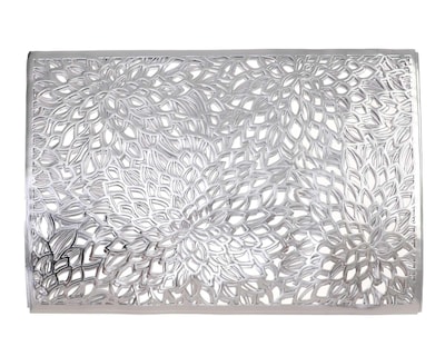 Foto 1 | Manteles Individuales Silver (4 Piezas)