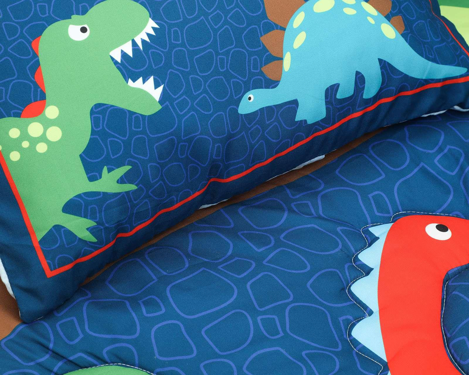 Foto 4 | Juego de Edredón para Cuna Baby Colors Dinosaurs