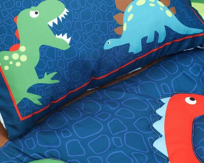 Foto 4 | Juego de Edredón para Cuna Baby Colors Dinosaurs