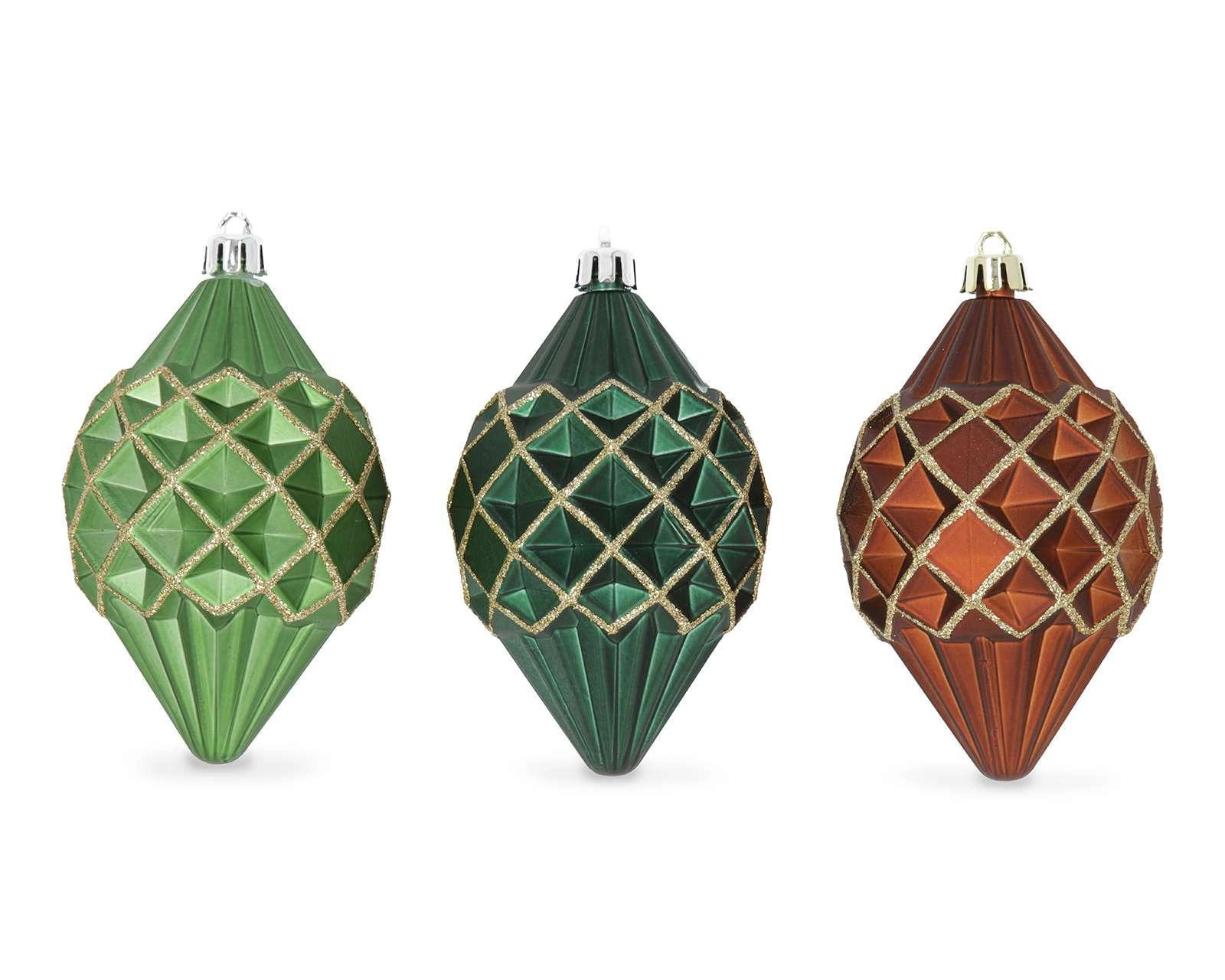Foto 1 | Esferas Finials Pine 3 Piezas