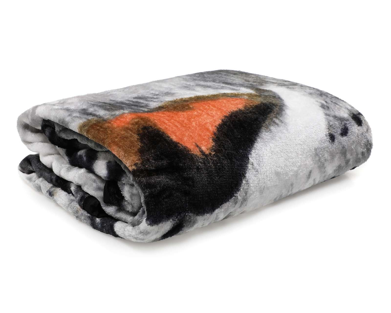 Cobertor Starhaus Bedware Leopardo Matrimonial