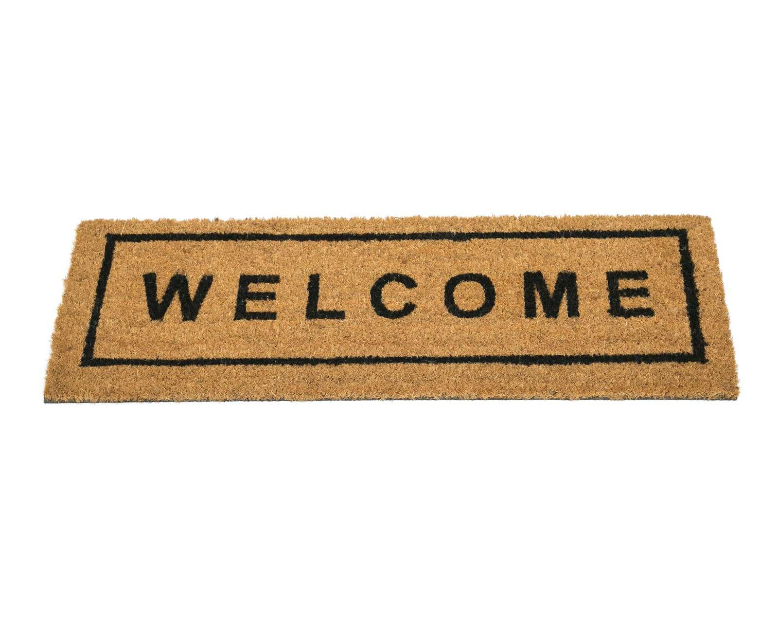 Foto 3 pulgar | Tapete Welcome 75 x 25 cm