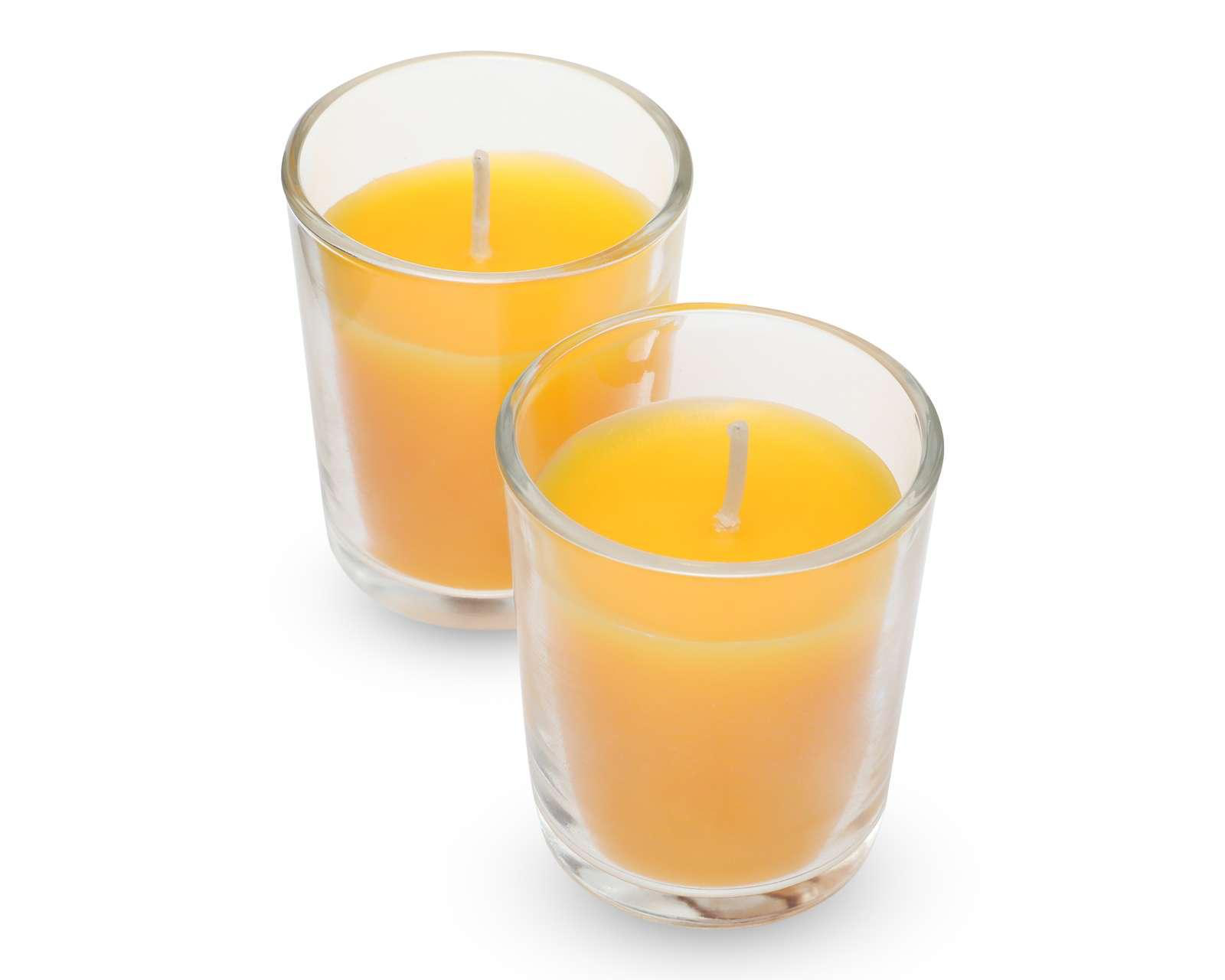 Velas Aromáticas Frutos Tropicales 2 Piezas