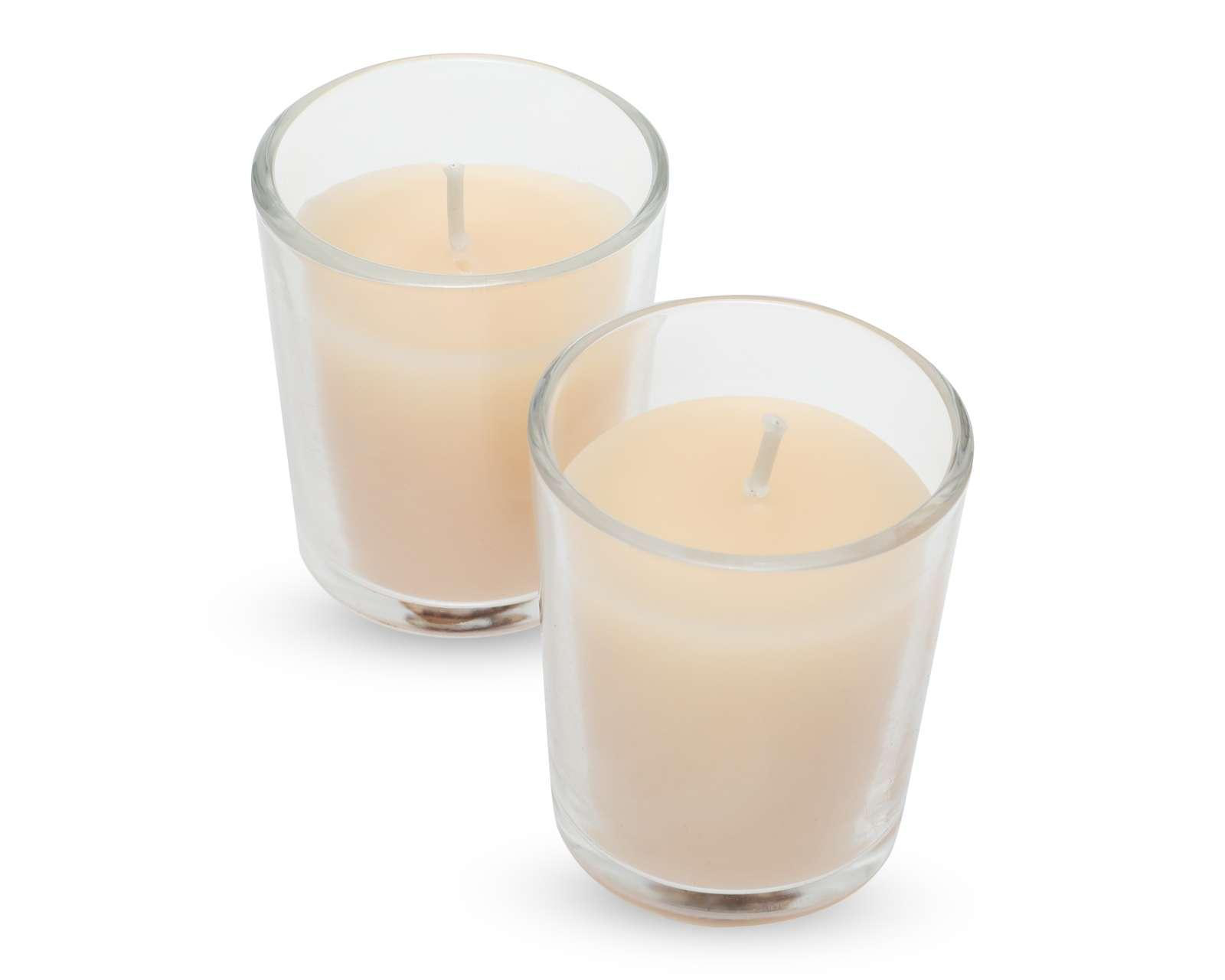 Velas Aromáticas Vainilla 2 Piezas