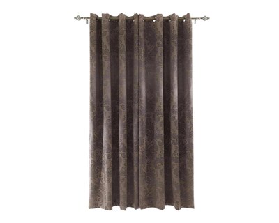 Foto 2 | Cortinas Paola 280 x 225 cm Café