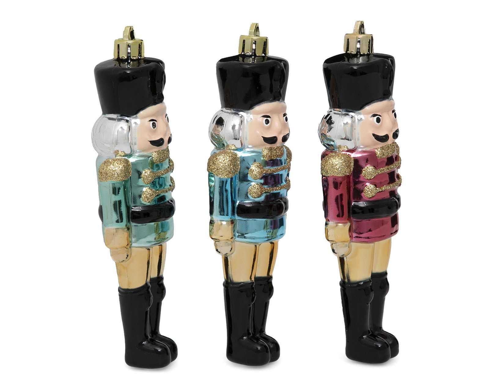 Adorno Navideño Cascanueces Rainbow 3 Piezas $39