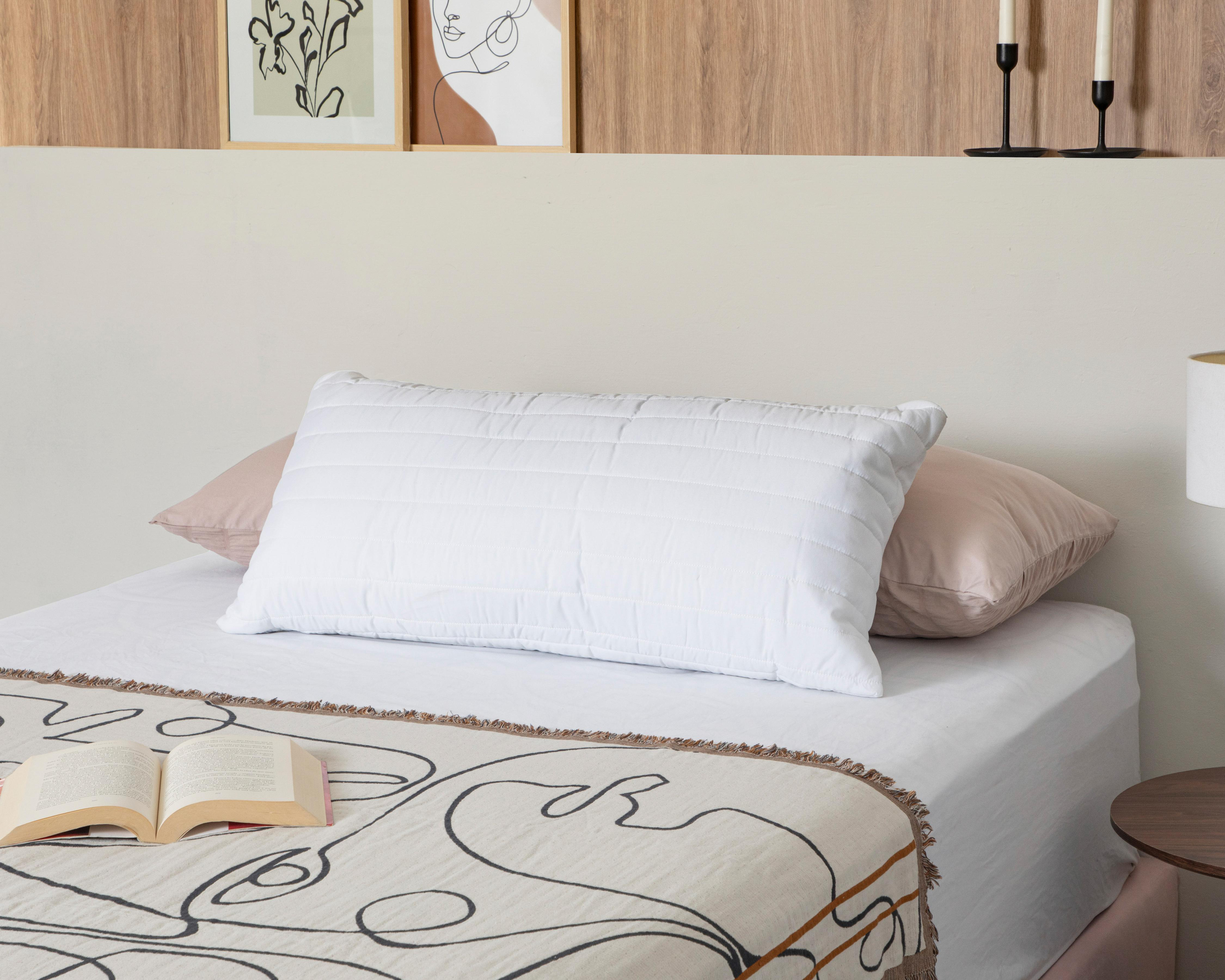 Foto 2 pulgar | Funda para Almohada King Size Therapedic Royal Blanca