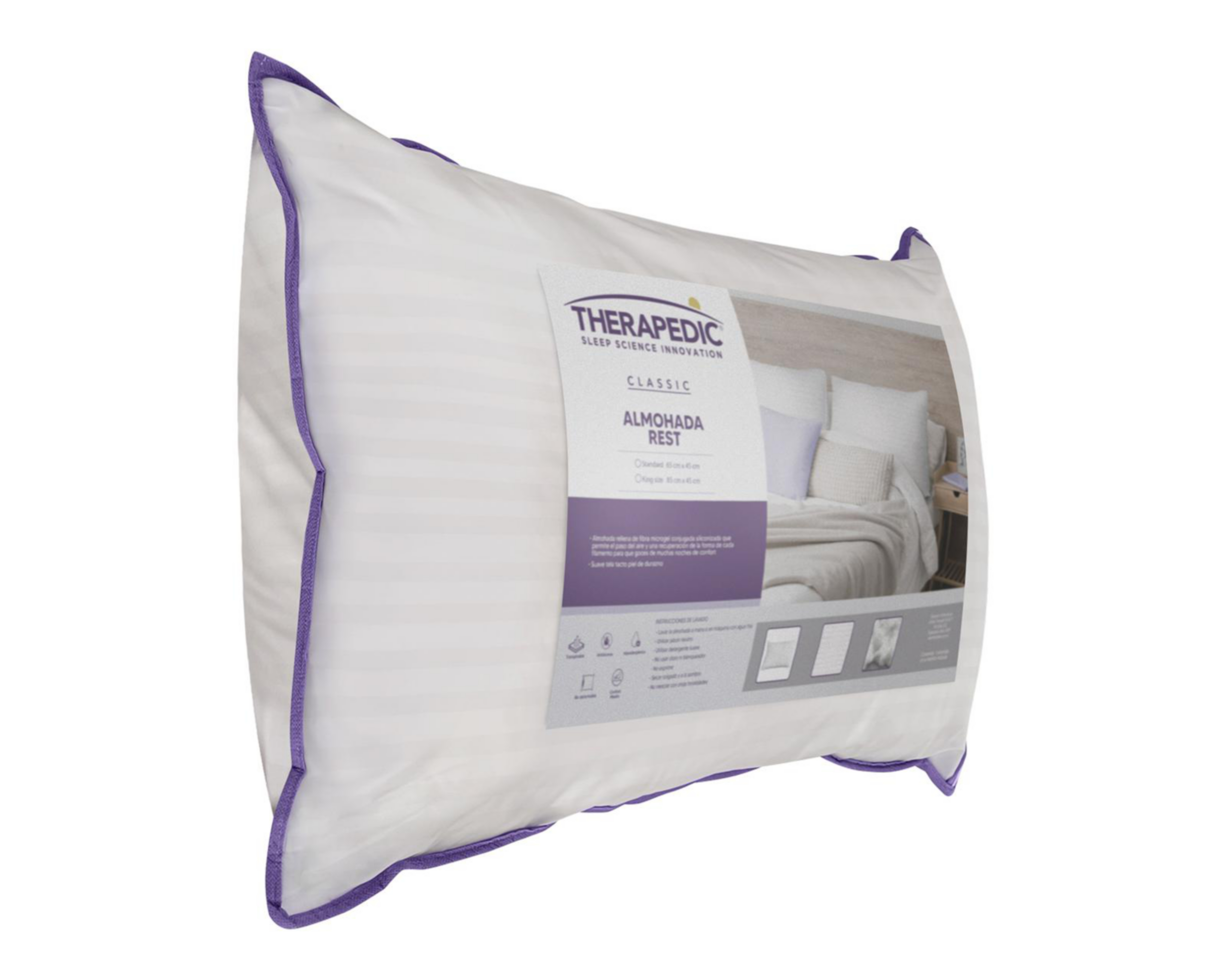 Foto 6 | Almohada Therapedic Rest Estándar Medio