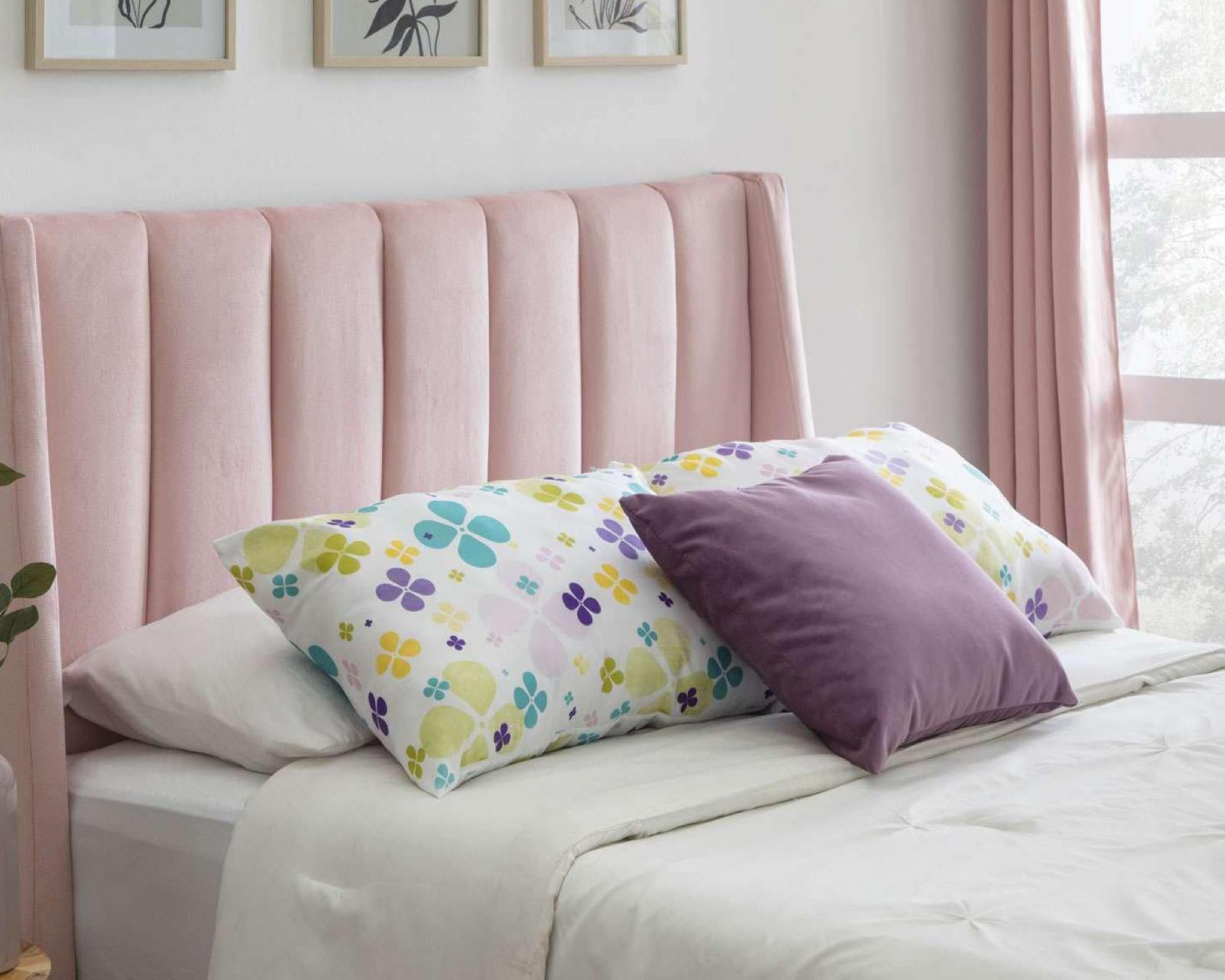 Foto 1 | Almohada Therapedic Flowers Stándar Suave