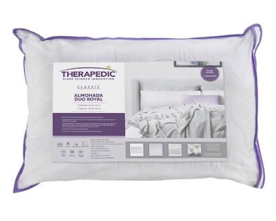 Foto 2 | Almohada Therapedic Duo Royal King Size Medio 2 Piezas