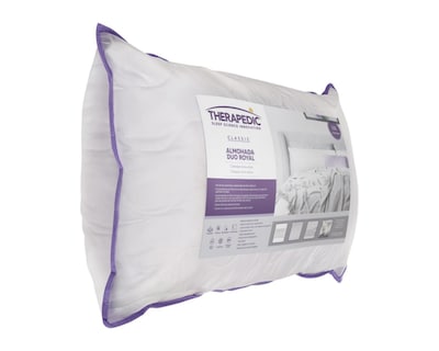 Foto 7 | Almohada Therapedic Duo Royal King Size Medio 2 Piezas