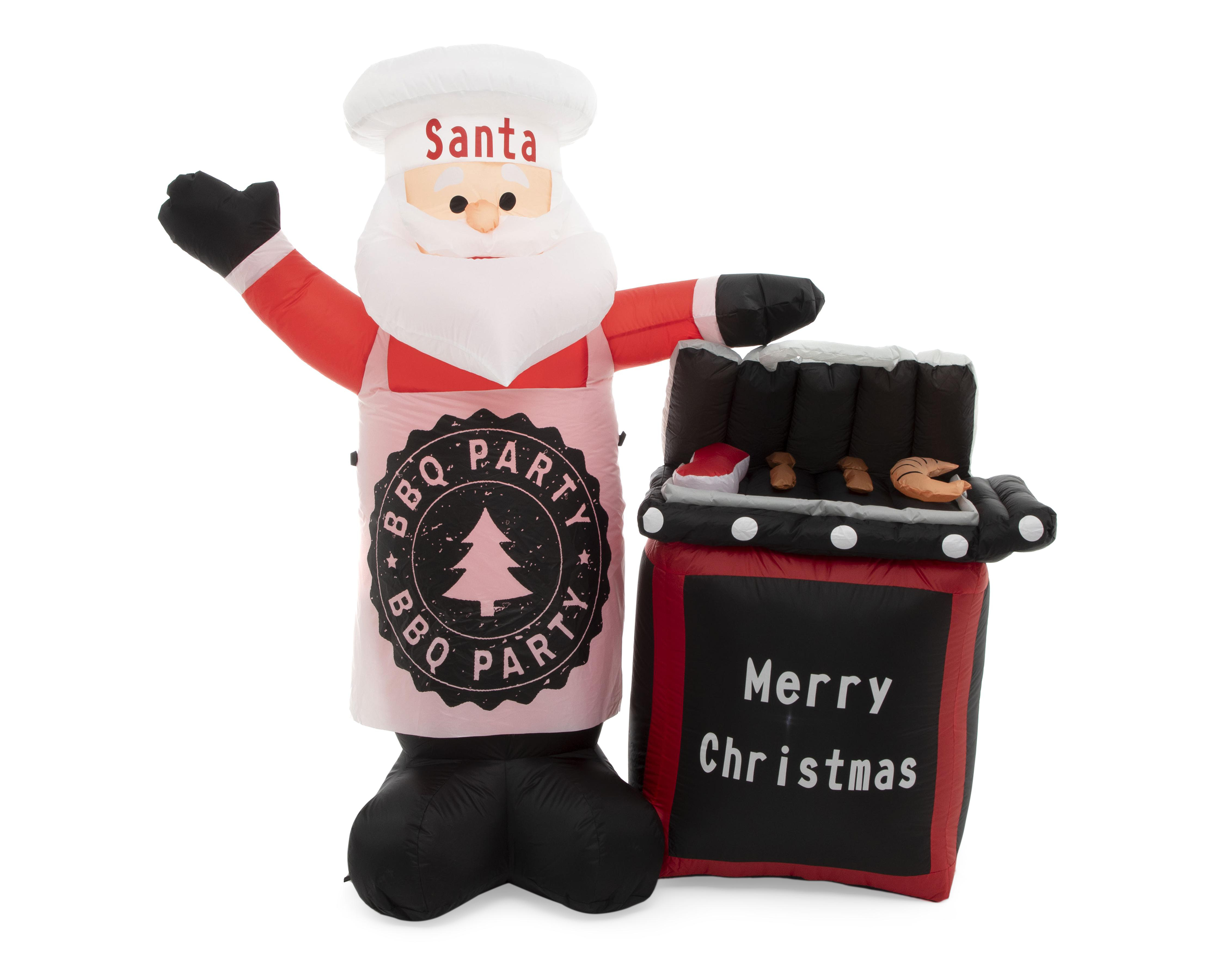 Inflable Santa BBQ 153 cm $999