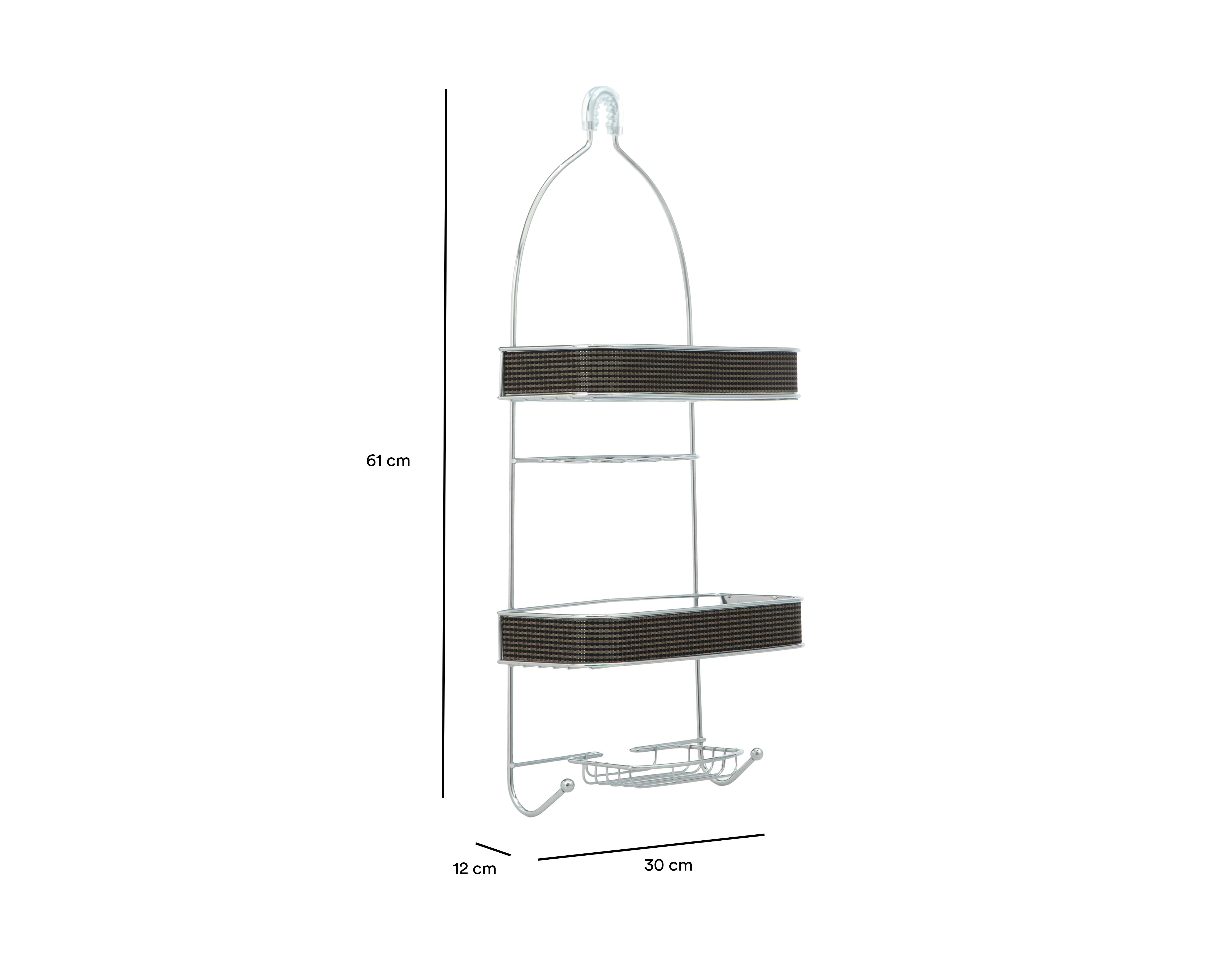 Foto 6 pulgar | Organizador para Baño Hut Bath Style de Acero