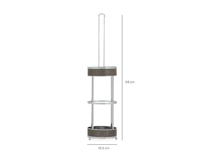 Foto 5 | Portarollos para Baño Hut Bath Style de Acero