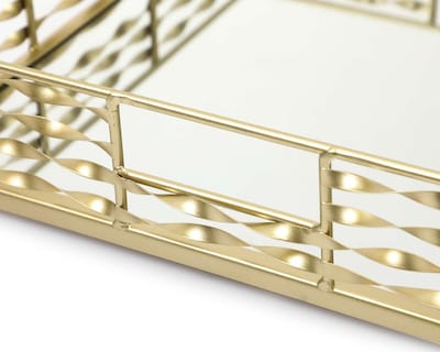 Foto 4 | Charola Decorativa Fresnos de Espejo