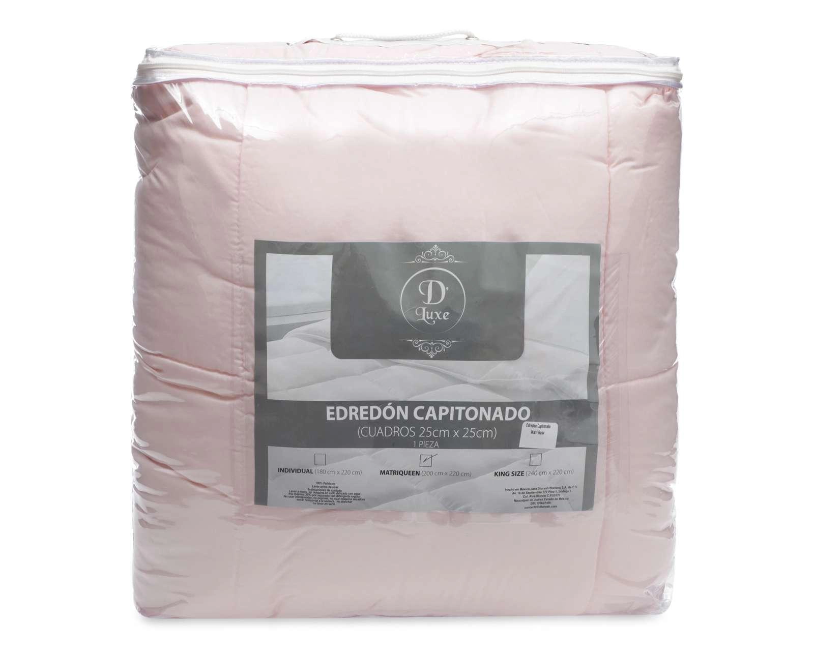 Foto 4 | Edredón Matrimonial Dluxe Rosa