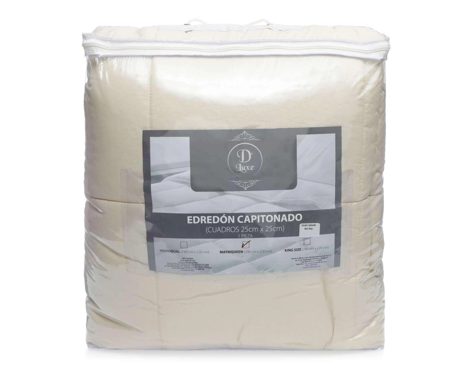 Foto 4 | Edredón Dluxe Matrimonial-Queen Size Beige