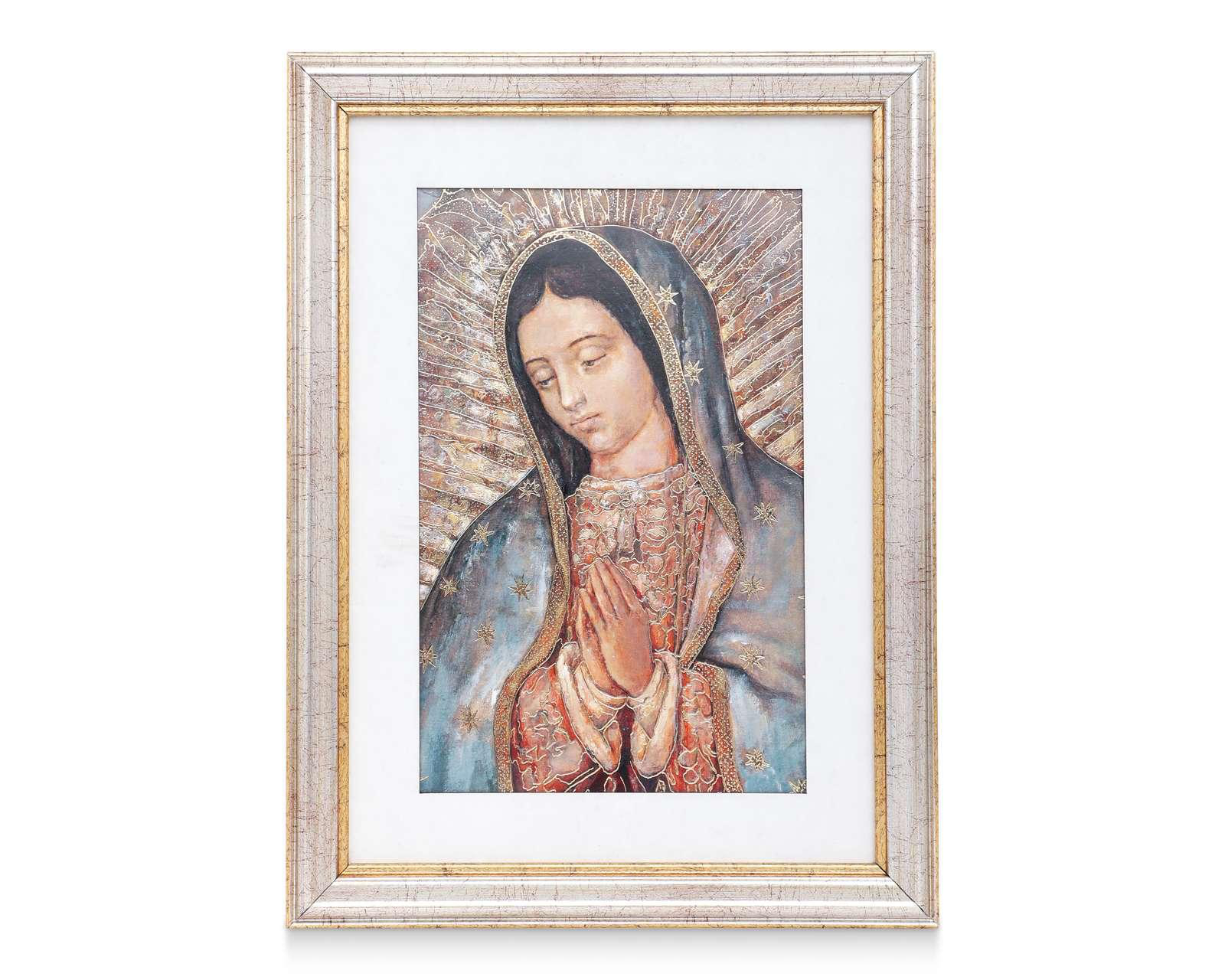 Foto 2 pulgar | Cuadro Decorativo Virgen María de Poliestireno 32 cm