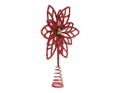Foto 2 | Adorno Navideño Metal Red Topper 1 Pieza
