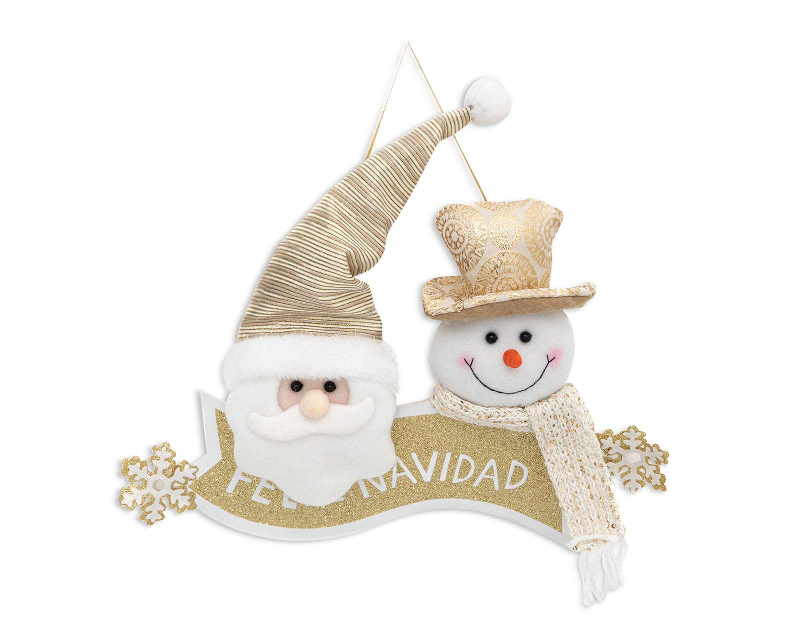 Foto 2 pulgar | Decoración Navideña Feliz Navidad 1 Pieza