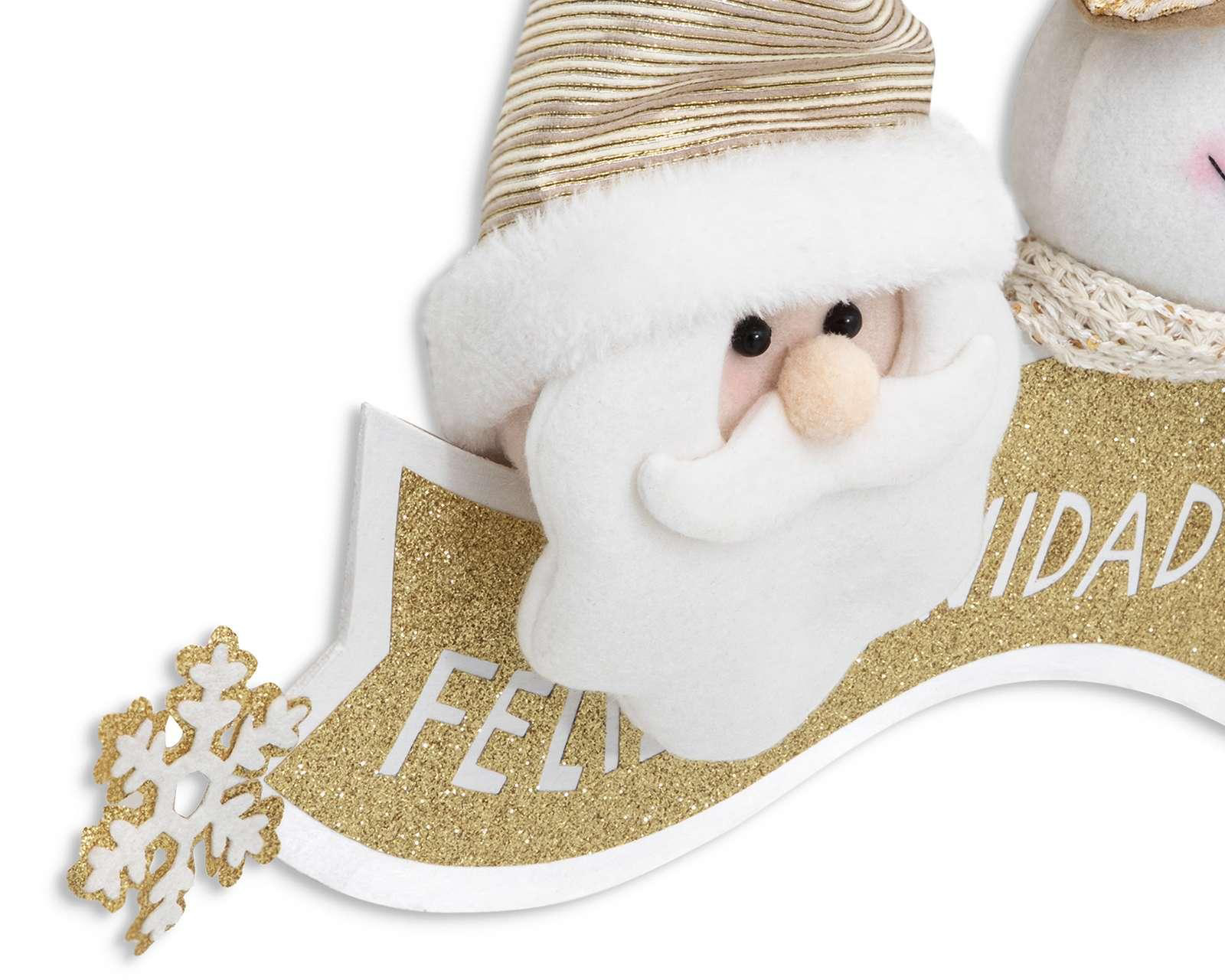 Foto 4 pulgar | Decoración Navideña Feliz Navidad 1 Pieza