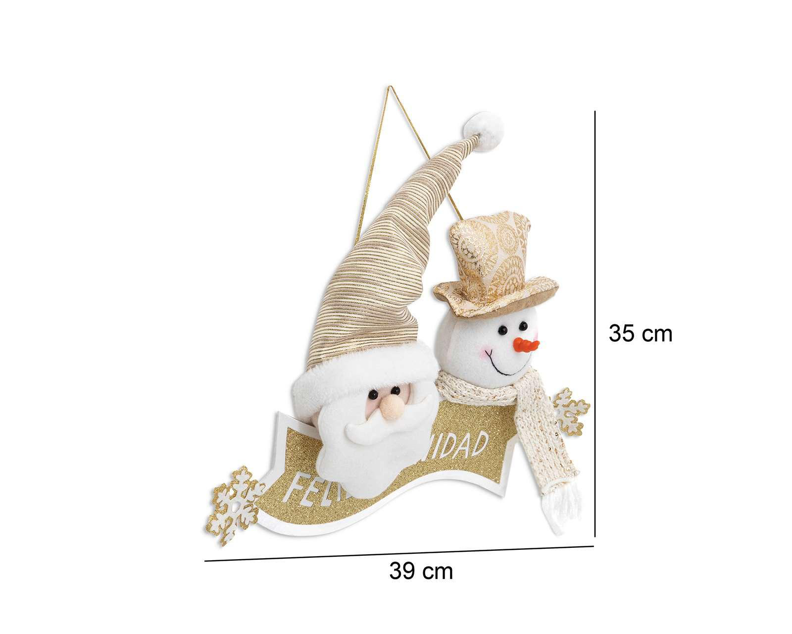 Foto 4 | Decoración Navideña Feliz Navidad 1 Pieza