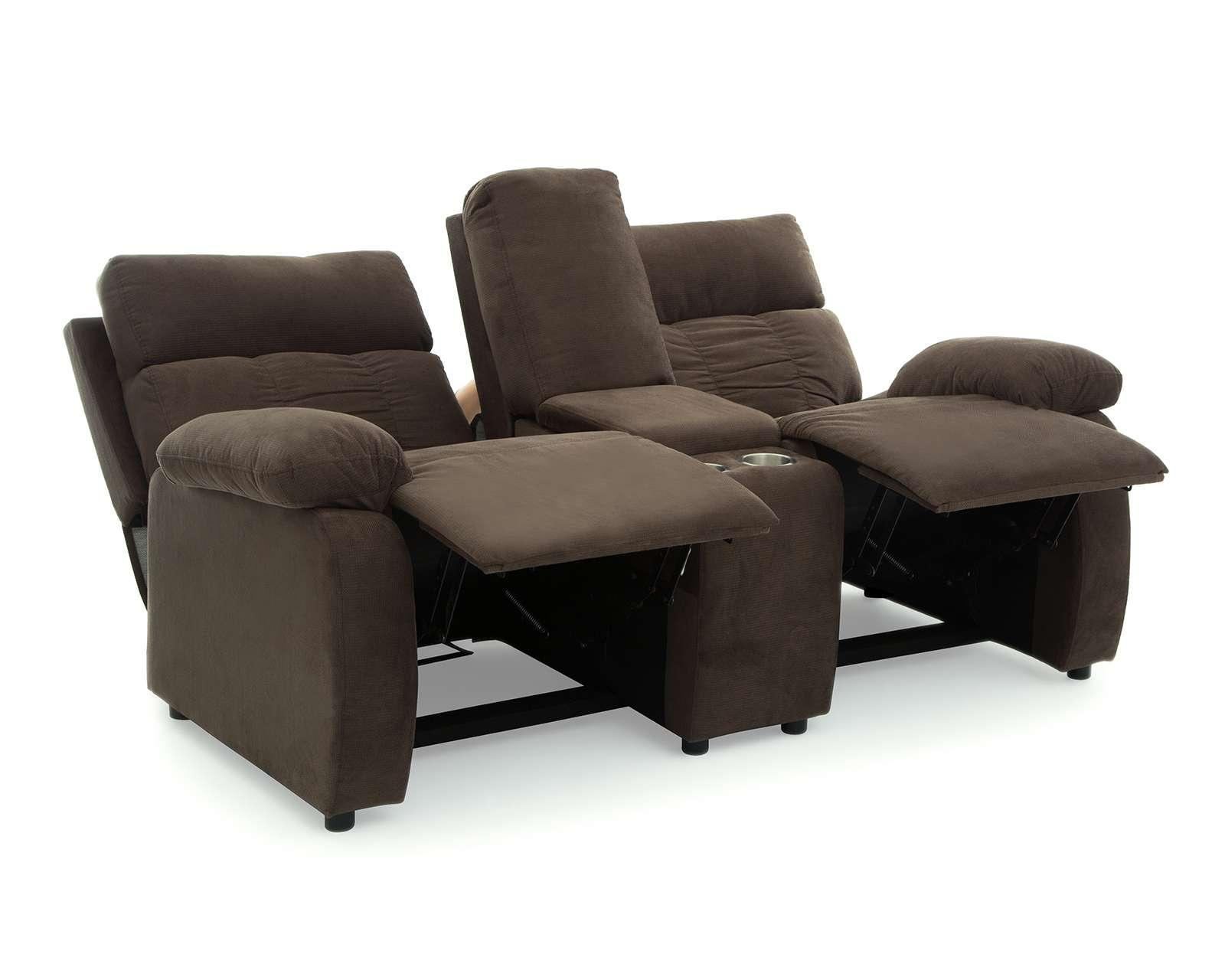 Foto 4 pulgar | Loveseat Reclinable Luuck Chocolate