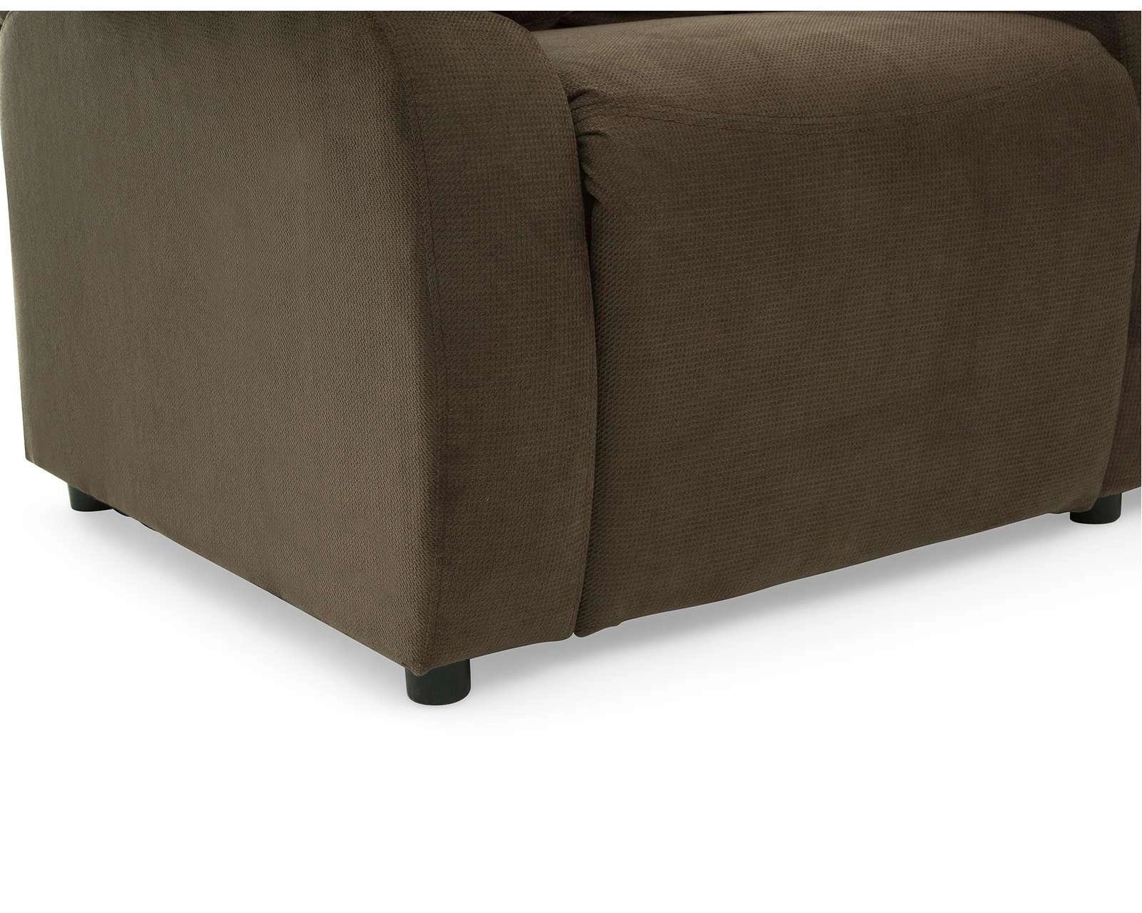 Foto 7 pulgar | Loveseat Reclinable Luuck Chocolate