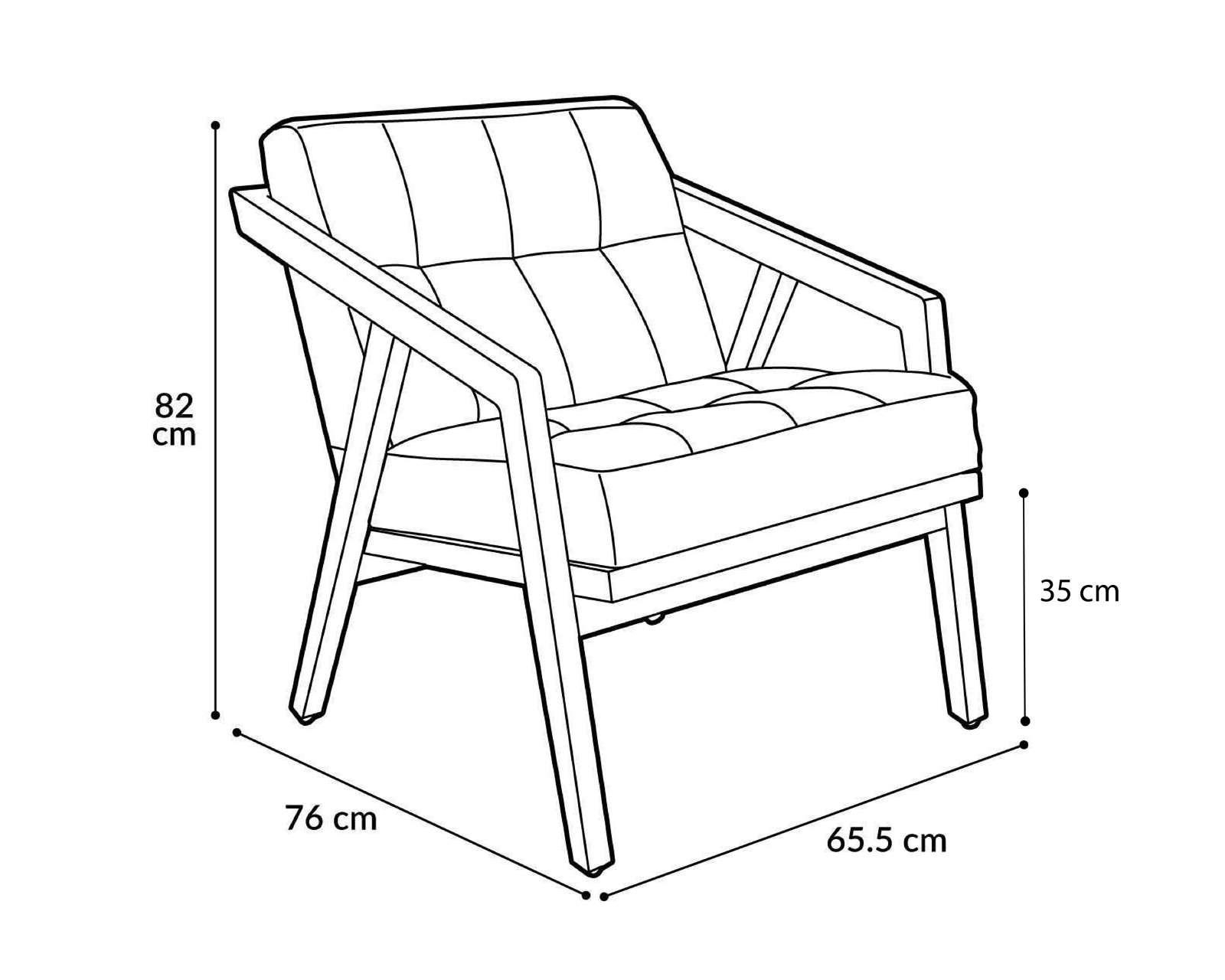 Foto 7 | Sillón Ocasional Alpha Gris/Café