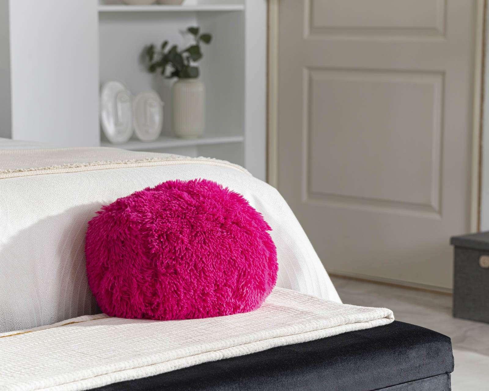 Foto 5 | Cojín Decorativo Fluffy Pink