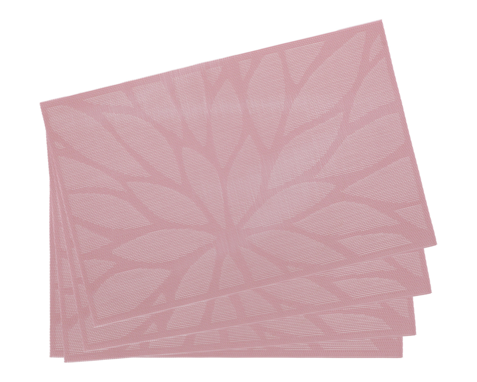 Foto 3 pulgar | Mantel Individual Starhaus Rosa 45 x 30 cm 4 Piezas