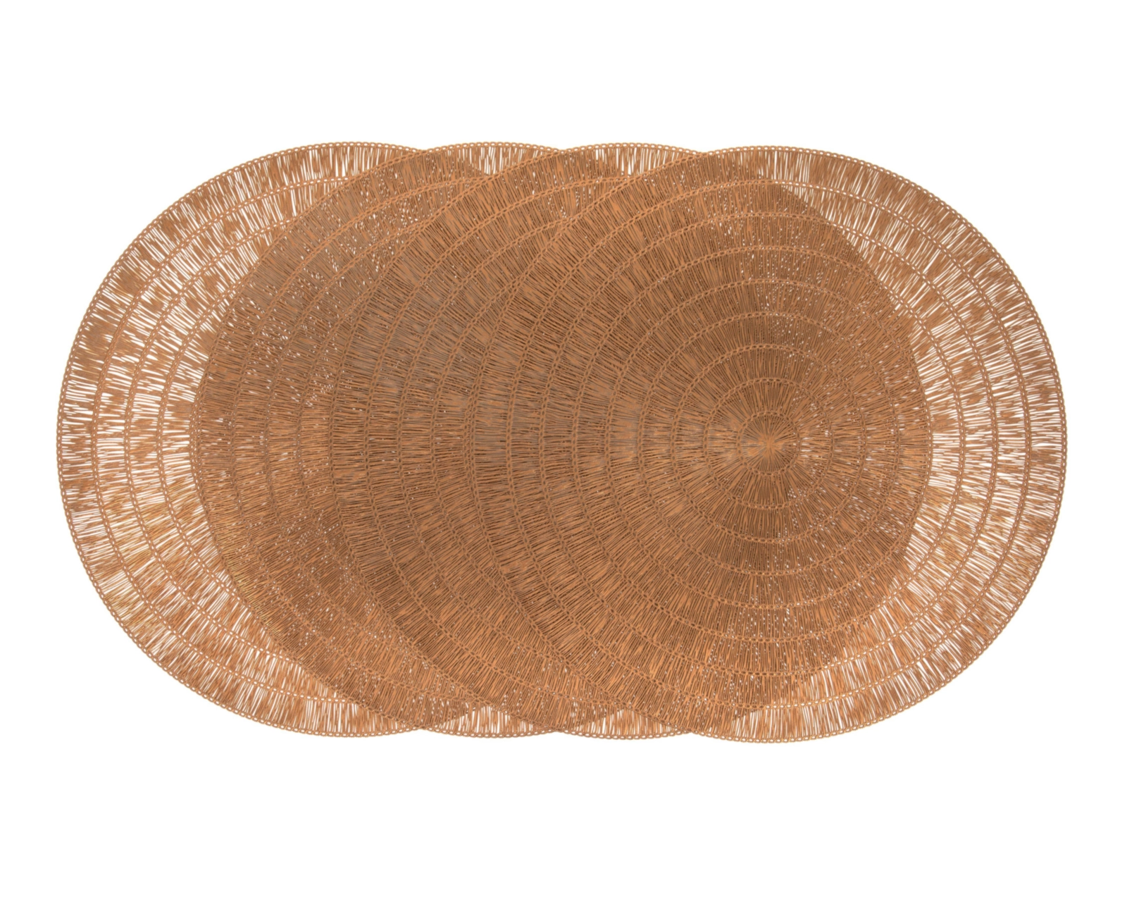 Foto 2 pulgar | Mantel Individual Starhaus de PVC Café 38 cm 4 Piezas