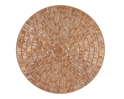 Foto 2 | Mantel Individual Starhaus de PVC Café 38 cm 4 Piezas