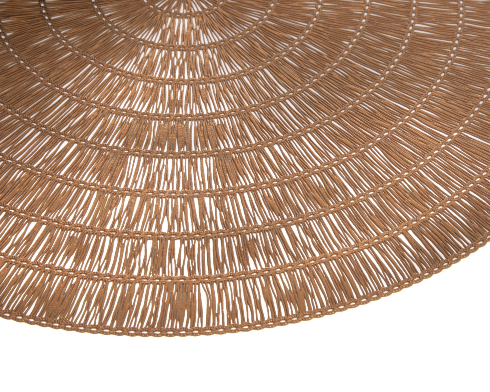 Foto 4 pulgar | Mantel Individual Starhaus de PVC Café 38 cm 4 Piezas