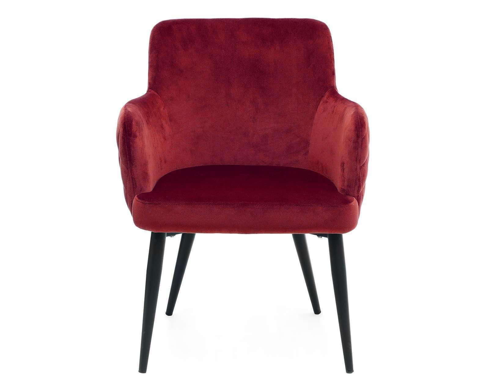 Foto 4 pulgar | Sillón Ocasional Harper Vino Contemporáneo 1 Pieza