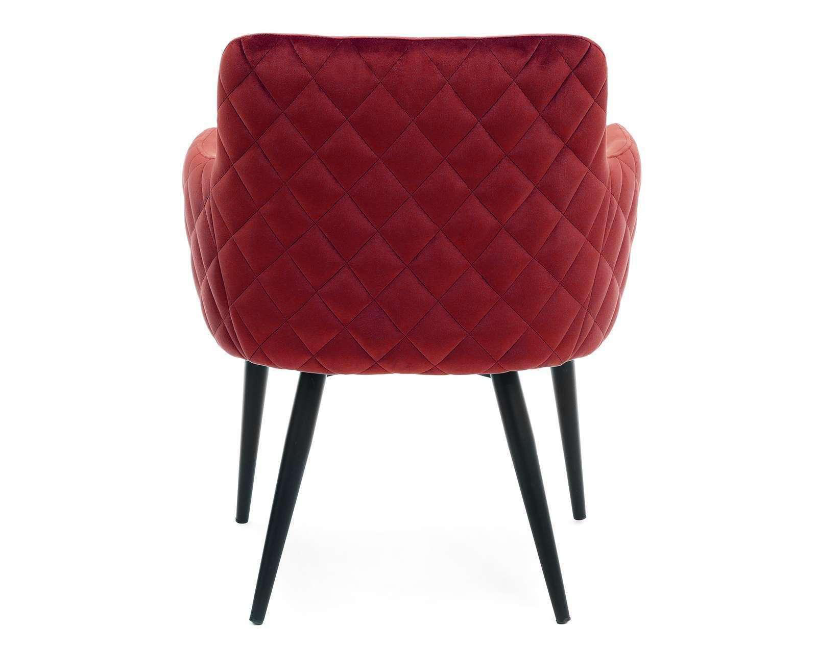 Foto 4 | Sillón Ocasional Harper Vino Contemporáneo 1 Pieza