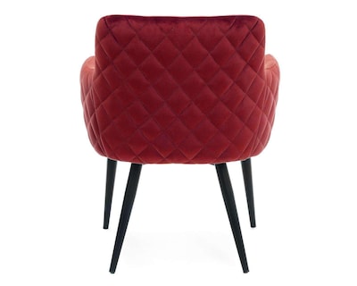 Foto 4 | Sillón Ocasional Harper Vino Contemporáneo 1 Pieza