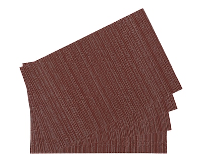 Foto 2 | Mantel Individual Starhaus Rojo 45 x 30 cm 4 Piezas