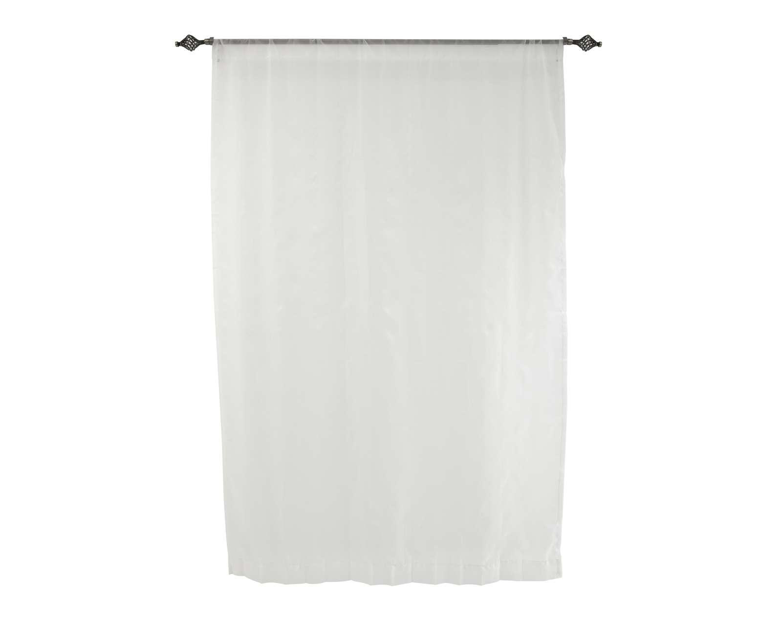 Foto 2 pulgar | Cortinas Tergal 140 x 210 cm Blanca