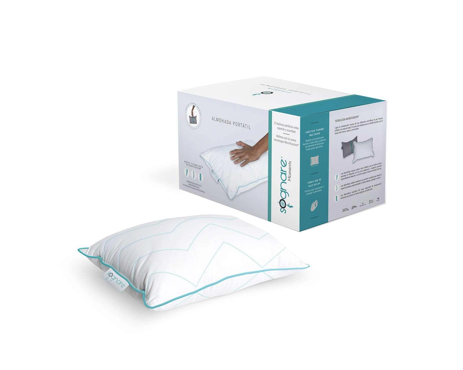 Foto 1 | Almohada y Funda Sognare Moments Estándar 2 Piezas